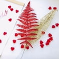 thumbnail image 4 of Adornos navideños Flash Decoración del árbol de Navidad Flor Hierba Hueca Simulación Flor Falsa Hoja Decoración de Halloween Año Nuevo, 4 of 5