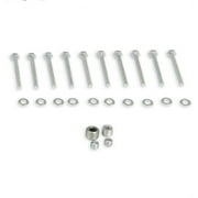 Holley 508-41 Hardware Kit For 300-294 And 300-295 Split Intake - Silver