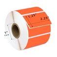 thumbnail image 5 of HOUSELABELS 2.25" x 1.25" Orange Address Labels on 1" Core Compatible With Zebra and Rollo Printers, 6 Rolls / 1,000 Labels per Roll, 5 of 8