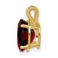 thumbnail image 2 of 14k 9x7mm Oval Garnet Pendant XP424GA, 2 of 3