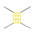 thumbnail image 1 of Portable Baseball Practice Net Hitting Pitching Batting Training Net Baseball Backstop Net Baseball, 1 of 5