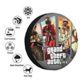 thumbnail image 4 of Grand Theft Auto Game Spare Tire Cover Universal Wheel Tire Cover Dust-Proof Waterproof Tire Protectors Accessories, 4 of 6