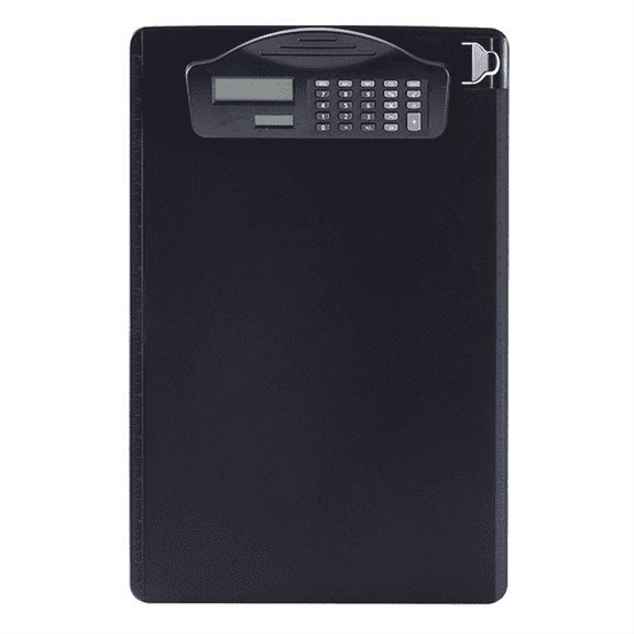 Multifunctional Clipboard with Binder Calculator Writing Pad Pen Slot & Scale for A4 Paper File Suitable