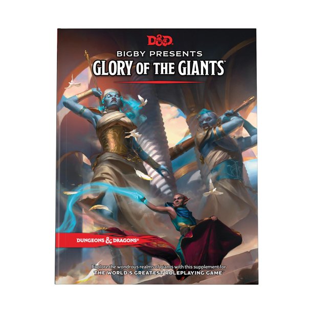 Libro de expansión Dungeons & Dragons Bigby presenta: Glory of Giants