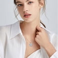 thumbnail image 5 of Angel Wings Necklace 925 Sterling Silver Guardian Angel Wings Pendant Necklace Birthstone Necklace for Women Christmas Jewelry Gifts, 5 of 6