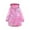 Pink, variant on JUMEYU Kids Winter Jacket Baby Ultralight Winter Hooded Jacket Coat Windproof Cute Warm Winter Outwear 4T 5T (Purple,4-5 Years)