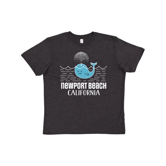 Inktastic Newport Beach California Whale Watching Youth T-Shirt