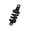 back, variant on Heavy-Duty Shock Absorbers Electric Scooters Aluminum Alloy Impacts Absorption Effortless Assembly
