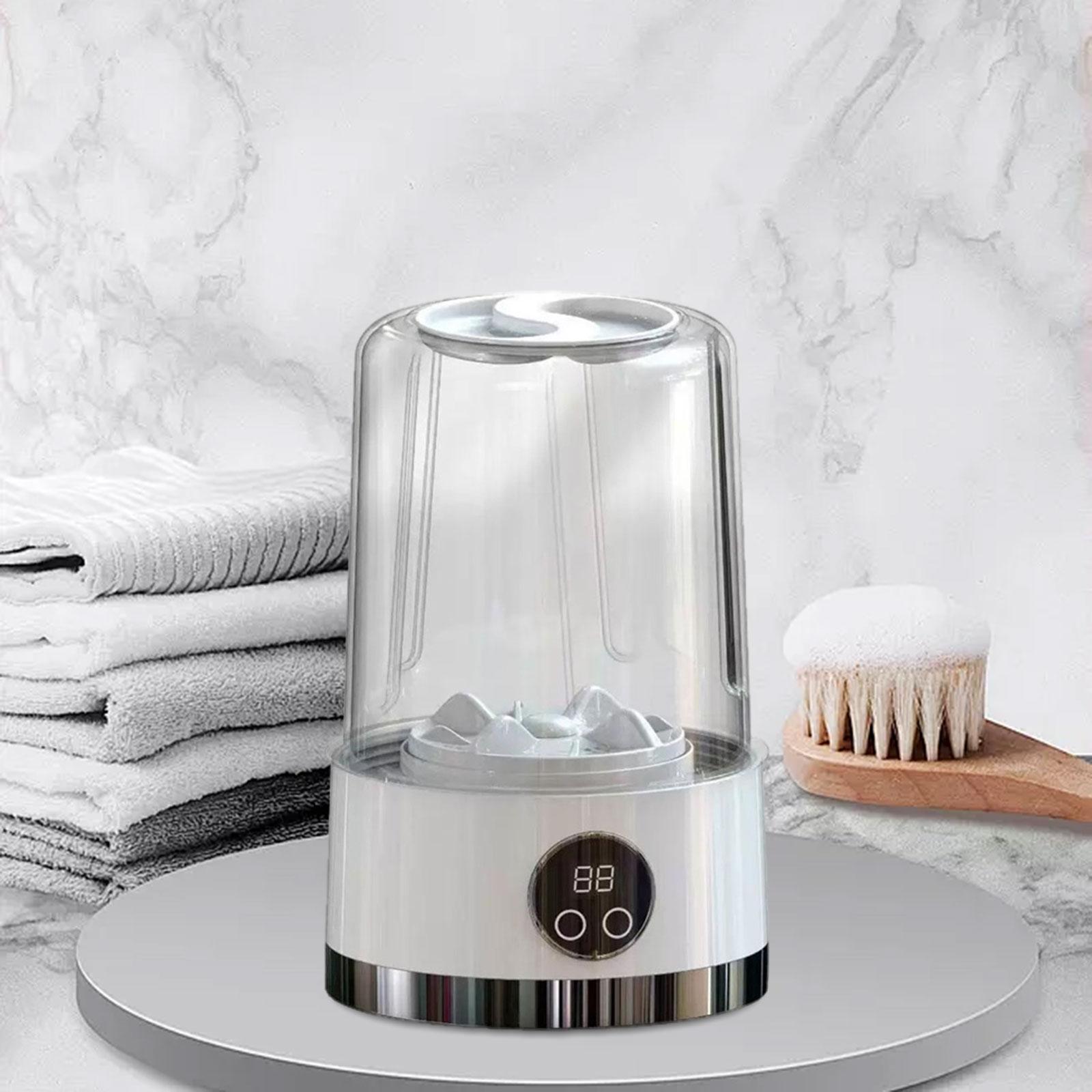 Portable Laundry Washer Electric Machine Small Washer Energy Saving 5 Minute Quick Wash for Baby Clothes