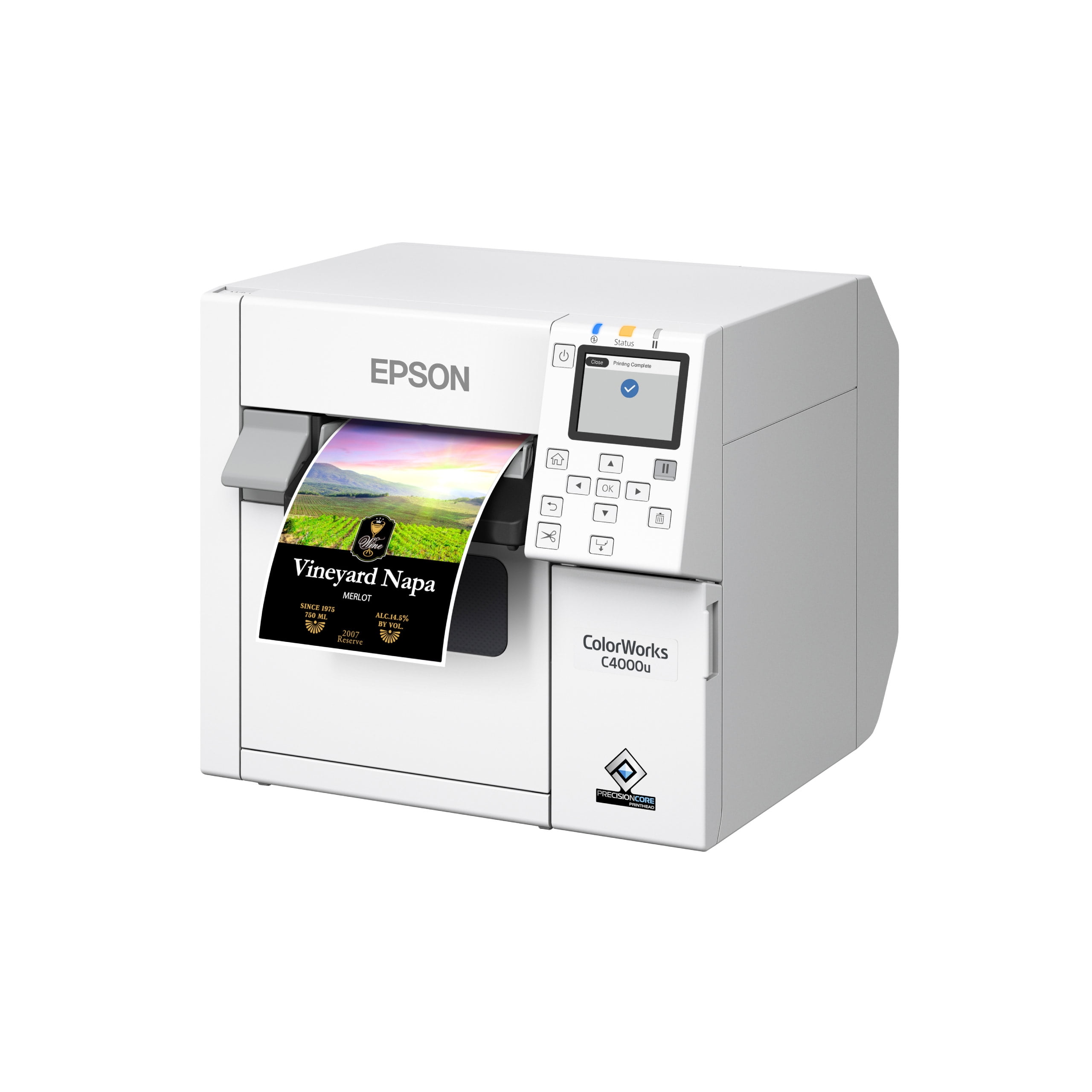 Epson ColorWorks CW-C4000 Color Inkjet Label Printer (Gloss) – C31CK03A9991