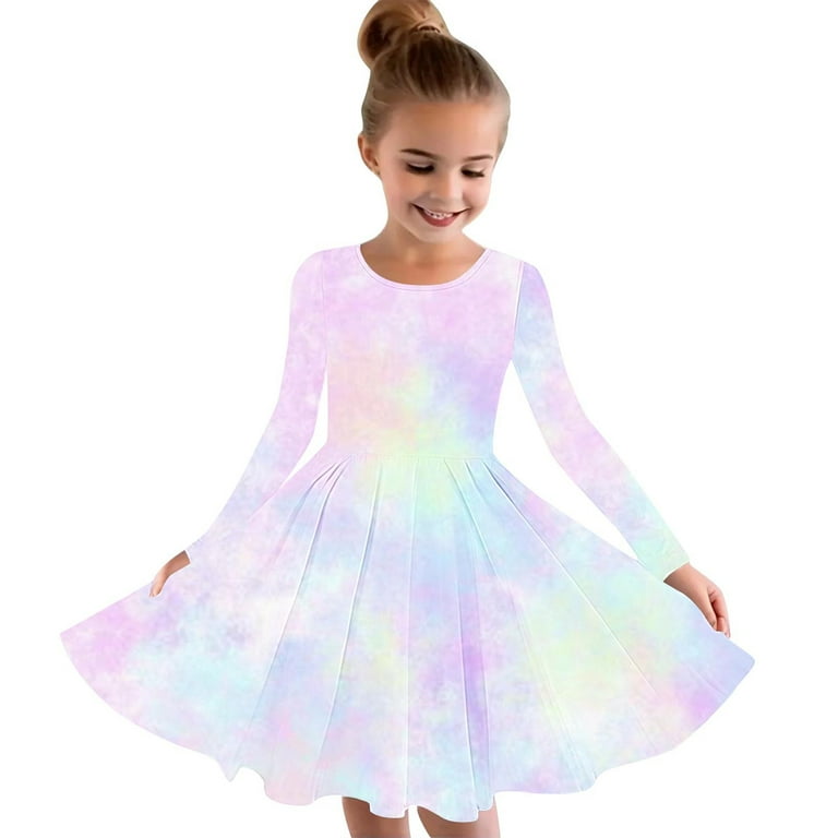 long sleeve long dress for 11 years girl length 105 Girls' Dresses Sleeve Round-Neck Girls Long Sleeve Stretchy Dress A Line Twirly Skater School Recital Dress Camouflage 11-12 and twirl Arshiner - Brandclub - Arshiner