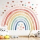 thumbnail image 1 of Adhesivo de pared CODOHI Watercolor Rainbow con cita inspiradora, 1 of 7