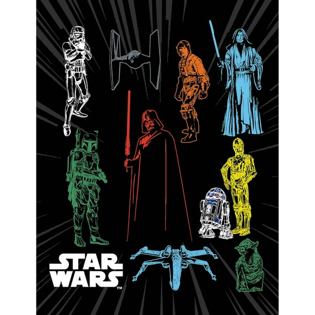 Star Wars Bedding Coordinates, 1 Each