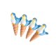 thumbnail image 4 of 4 Uds. Adorable dispositivo de filtración de agua accesorios de jardinería decoración cerámica arcilla Azul Zulema Dispositivo de riego, 4 of 8