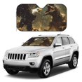thumbnail image 4 of Bingfone Dinosaur Bald Eagle Car Windshield Sunshade,Sun Foldable Sun Shield Sun Visor for Car - Small, 4 of 8