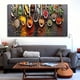 thumbnail image 5 of Fiudx Mural de Especias Sin Marco, Decoración de Pared Colorida, Efecto Visual 5D, Arte Moderno para Sala de Estar, Acento Vibrante para Cocina, Lienzo, Tamaño 10 X 20 Cm, Decoración para El Hogar o, 5 of 7