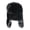 Black, variant on Cold Weather Winter Trooper Hat Trapper Hunter Headwear Pilot Aviator Cap