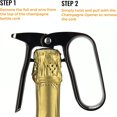 thumbnail image 2 of Cork Genius Champagne Opener, Easy to Use Cork Puller with Ergonomic Handle Design, Champagne Wine Opener for Home or Bartender Use, Compact and Durable Sparkling Wine Bottle Opener, 2 of 7