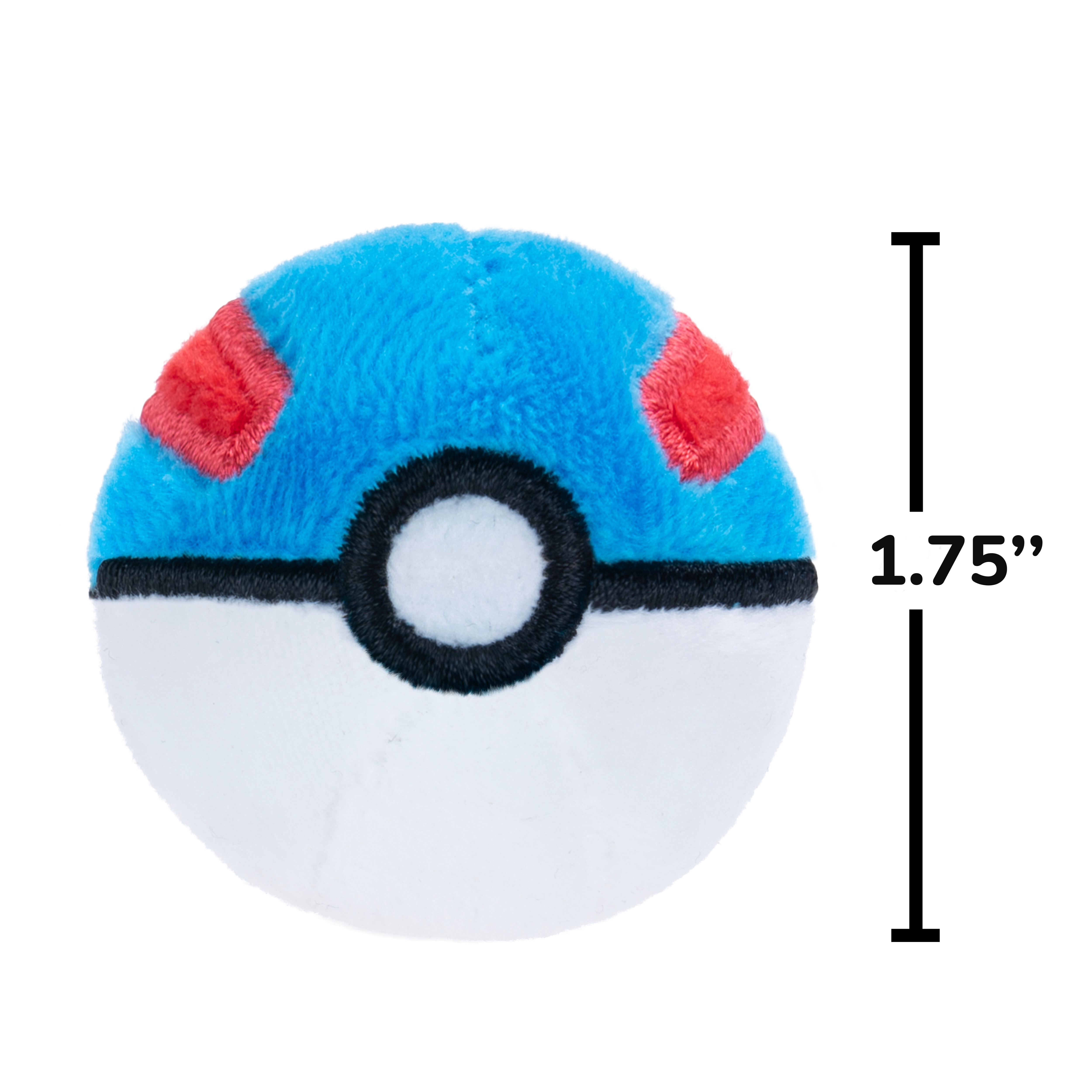 JPT - Pokemon- Single Catnip Plush Toy PDQ - (Poke Ball and Great Ball) (Singles from JPT1148) 24 Pcs