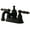 Oil Rubbed Bronze, variant on Kingston Brass KS7102TL 4 in. Centerset Bathroom Faucet, Polished Brass