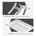 thumbnail image 3 of Pots Casseroles Ensemble, 28 Pièces Batterie de Cuisine Multifonctions en Acier Inoxydable pour la Maison, 3 of 7
