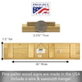 thumbnail image 7 of Highland Home "Farmhouse Kitchen" Pallet Wood Wall Sign, 7 of 7