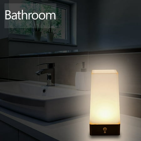 

Kaimada LED Desk Night Desk Lamp Wireless Sensor Bedside Lamp Wireless Intelligent Desktop Human Body Induction Lamp Small Night Light