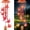Cardinal Aluminium tube, variant on Cardinal Solar Wind Chimes, Solar Cardinal Bird Wind Chimes Outside Moms Gifts, Solar Powered LED Red Bird Wind Chime Color, Unique for Women Red Bird Outdoor Decor Garden for Grandma mom Memorial