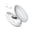 White, variant on Fall Saving Liweisiy 2023 New Hi-Fi Headphones Bluetooth Invisible Sleep Wireless Earphone Ipx5 Wearing Wireless Earphones Polished Novelty Appearance Earbuds Headset Pink Free Size