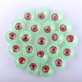 thumbnail image 3 of 12 Pack Glow in The Dark Halloween Eyeballs, Ping Pong Plastic Eyeballs Scary Fake Eye Party Supplies Toy for Kids, 3 of 7