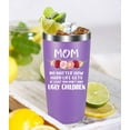 thumbnail image 4 of Gifts for Mom from Daughter, Son, Husband First Mothers Day Gifts for Mom Women, Wife - Funny Birthday Gifts Ideas for Mom -Personalized Best Mom Ever Presents for New Mom,Bouns Mom 20 oz Tumbler, 4 of 6
