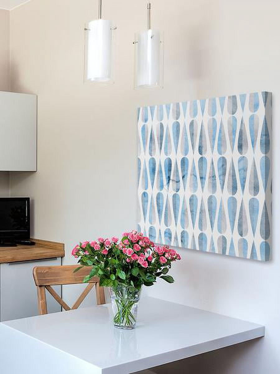 "Two-Tone" Painting Print on Wrapped Canvas