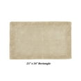 thumbnail image 3 of Better Trends 21" x 34" Premium Bathroom Rugs 100% Cotton Soft Reversible Tufted Bath Mat Water Absorbent Bath Rug Ideal for Bathroom Shower and Tub Use (Sand) Edge Collection, 3 of 4