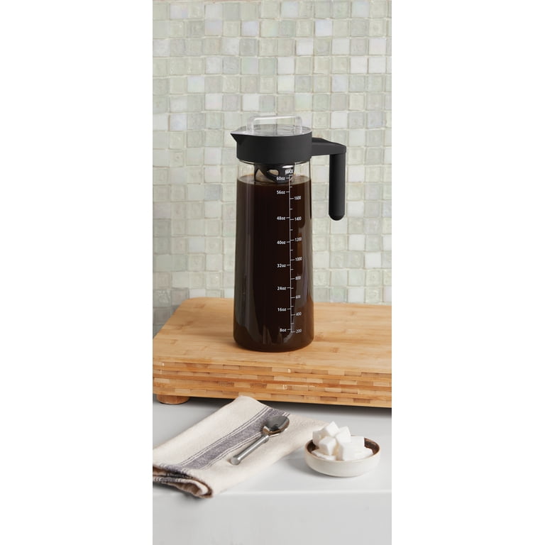Mainstays 1.8L Cold Brew Pitcher with Mesh Filter photo 4