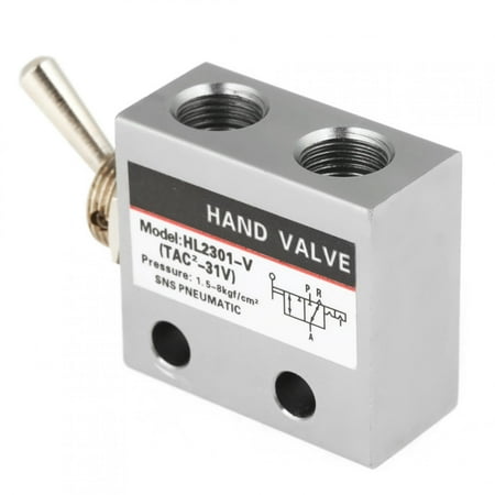 

Spptty Pheumatic Mechanical Valve 3 Position 2 Port Valve HL2301 3 Position 2 Port Toggle Switch Pneumatic Mechanical Valve