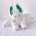 thumbnail image 2 of Cute White Bat Bunny Plush Pillow Kawaii Pink Bat Rabbit Stuffed Animal for Kids, 2 of 13