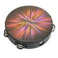 thumbnail image 1 of MasteelfCA Double Row Tambourine Percussion Musical Instrument Hand Drum Educational Toy, 1 of 7