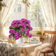thumbnail image 4 of Ramo De Claveles Artificiales, Flores De Seda Simuladas, Centro De Mesa Decorativo Para El Hogar, Arreglo Floral Duradero, Decoración Para Mesa Y Sala De Estar, 4 of 7