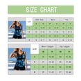 thumbnail image 4 of Traje De Baño Tankini para Mujer Traje De Bikini Suelto con Control De Barriga Traje De Baño Bikini Halter con Estampado En Color para Mujer con Pantalones Cortos De Baño Ropa De Playa Dividida Traje, 4 of 5