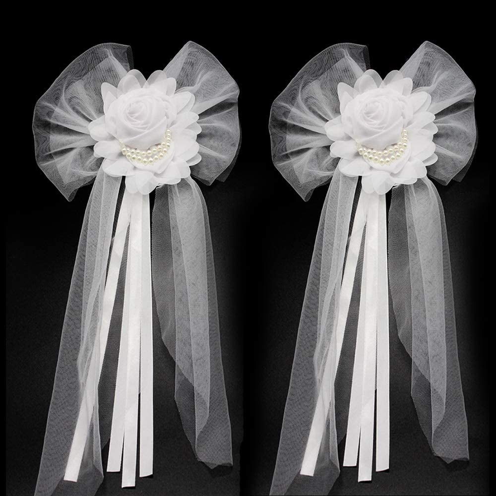1yd Vintage Pearl Flower Lace Edge Trim Wedding Ribbon Applique DIY Sewing Craft