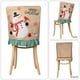 thumbnail image 3 of Funda trasera para silla de Navidad para comedor, funda para sillas de cena de Navidad, funda para silla para cocina, Hotel, decoración de perfecl  Fundas, 3 of 8