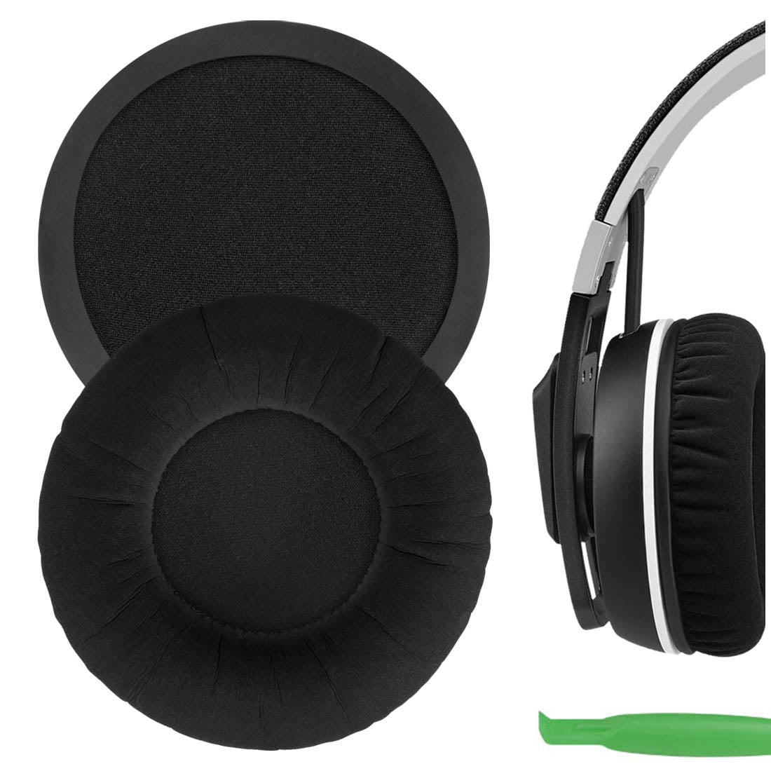 Geekria Comfort Velour Replacement Ear Pads for Sennheiser Urbanite XL