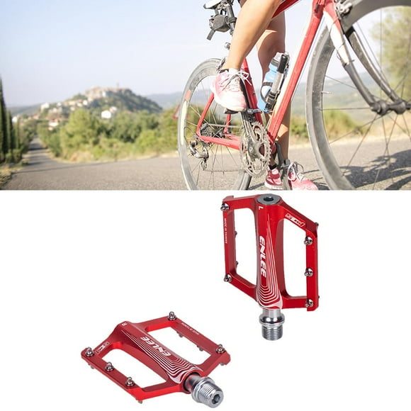 Pedals Aluminum Cycling BMX Pedals , Red, 105x83mm