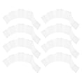 thumbnail image 7 of Uxcell 4 Pair Silicone Swimming Gloves Webbed Half-Finger Frog Type Medium Gloves White, 7 of 7
