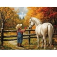 thumbnail image 2 of SUNSOUT INC - Offering a Treat - 500 piece Jigsaw Puzzle for Adults by Artist: John Stewart - Finished Size 18" x 24" - MPN# 77116, 2 of 5