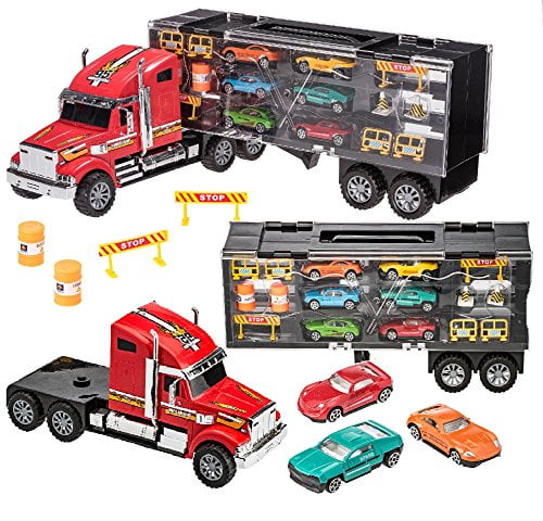 car transporter toy truck walmart