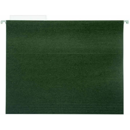 Cut File Folder Letter - Pendaflex 1/3 Cut Durable Recycled Hanging File Folder, Letter, Standard Green, Pack of 25