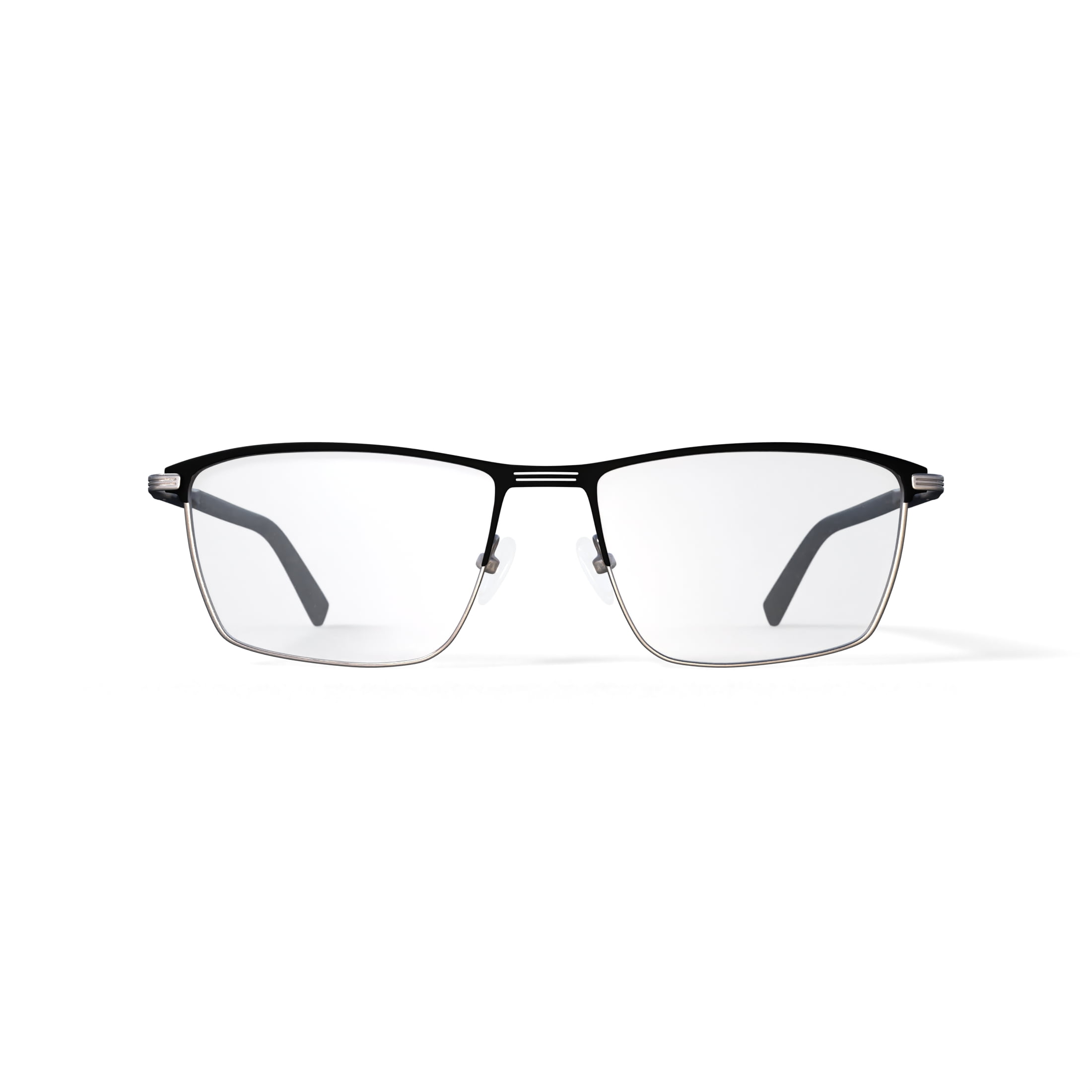 TiFlex Men's T1708 Rectangular Rectangular Prescription Eyeglasses