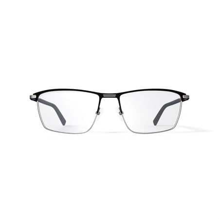 Reverb Men's RVMO5164 Prescription Eyeglasses with Case, Black/Gold