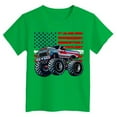 thumbnail image 4 of dmqupv Patriotic Junior Boy Shirt Kids T Shirt for Boys Patriotic Tops American Flag Shirts Independence Day Clothes Cotton Tees Green,2-3 Years, 4 of 4